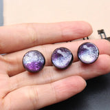 10pcs Luminous Glass Beads for Jewelry Making DIY Craft