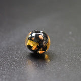 10pcs 8mm 10mm 12mm Foil Lampwork Beads Round for DIY Craft