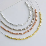 10pcs 925 Sterling Silver Bamboo Spacer Beads for DIY Bracelet