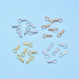 10pcs 925 Silver End Caps Clasps for Jewelry Making