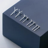 10pcs 925 Sterling Silver Paw Stud Earring Findings DIY