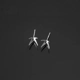 10pcs 925 Sterling Silver Paw Stud Earring Findings DIY