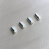 10pcs 925 Sterling Silver Spacer Tube Beads for DIY Jewelry Making