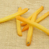 10pcs Resin Fries Food Charms Keychain Earring Pendant DIY Crafts