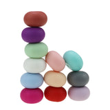 10pcs Silicone Teething Beads 20mm BPA-Free Baby Pacifier Chain