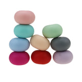 10pcs Silicone Teething Beads 20mm BPA-Free Baby Pacifier Chain