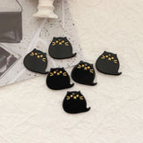 10pcs Acrylic Cat Pendant Base for DIY Earrings Necklace