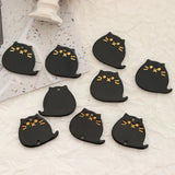 10pcs Acrylic Cat Pendant Base for DIY Earrings Necklace