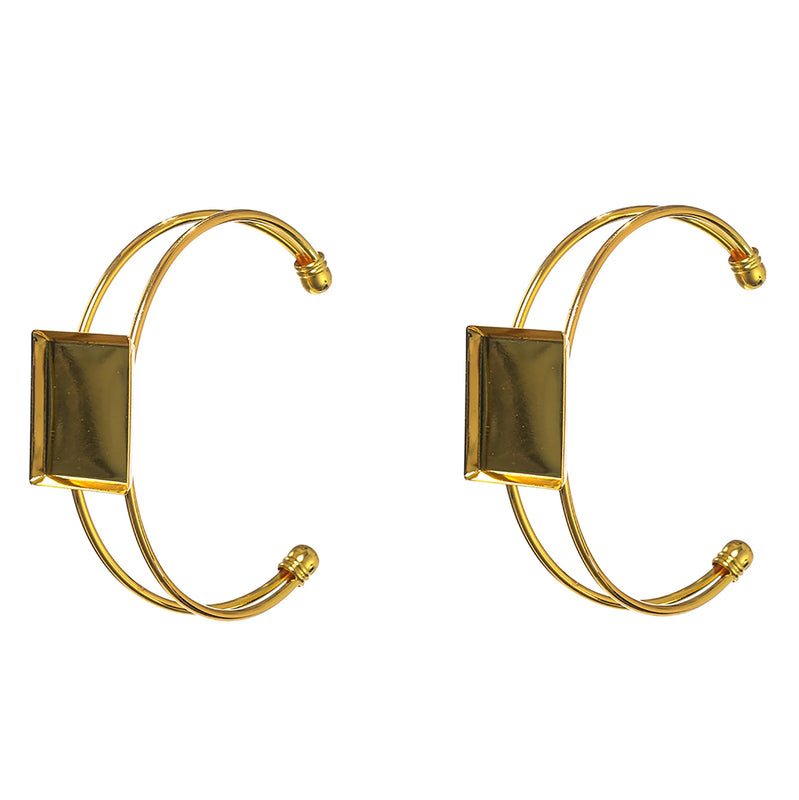 10pcs Adjustable Bangles for DIY Jewelry BG039-BG041