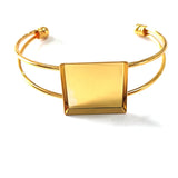 10pcs Adjustable Bangles for DIY Jewelry BG039-BG041