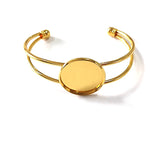 10pcs Adjustable Bangles for DIY Jewelry Making