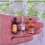 10pcs Beer Bottle Resin Charms for Earrings DIY Jewelry Making