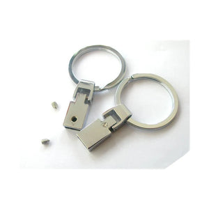 10pcs Alloy 8mm 10mm Key Chain Lobster Ring