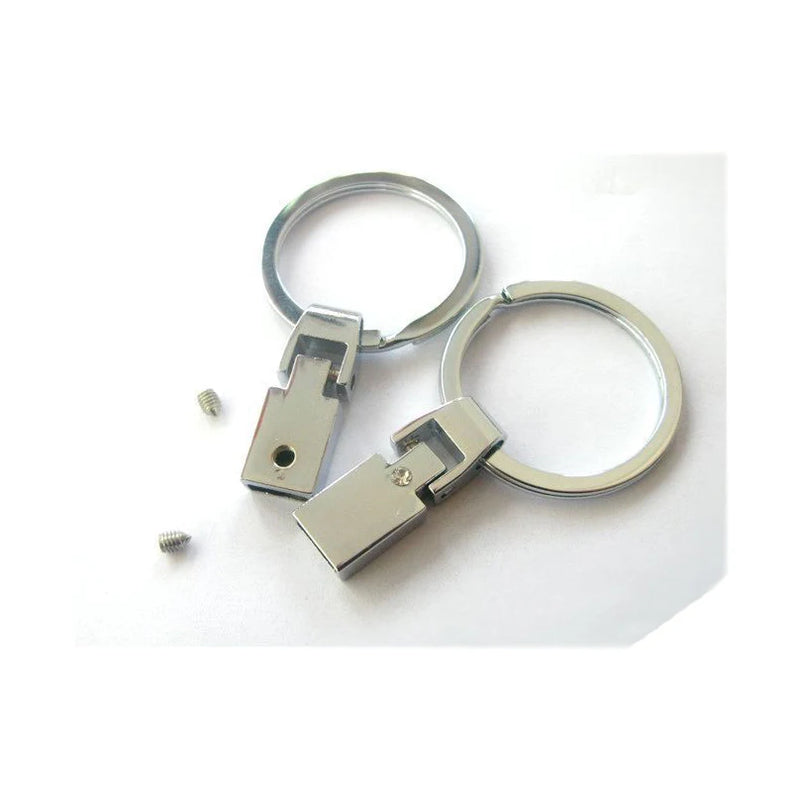 10pcs Alloy 8mm 10mm Key Chain Lobster Ring