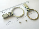 10pcs Alloy 8mm 10mm Key Chain Lobster Ring