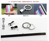 10pcs Alloy 8mm 10mm Key Chain Lobster Ring