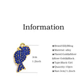 10pcs Alloy Girl Charms for DIY Jewelry Making