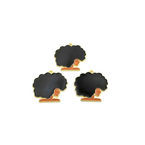10pcs Alloy Girl Charms for Jewelry Making