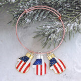 10pcs Boxing Gloves Charms for DIY Jewelry Making