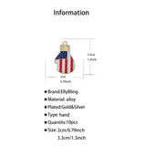 10pcs Boxing Gloves Charms for DIY Jewelry Making