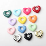 10pcs Alloy Candy Heart Charms DIY Jewelry Ornaments