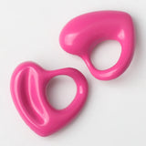 10pcs Heart Shape Charms Earring Necklace DIY Jewelry