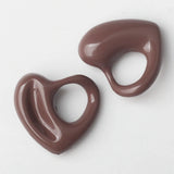 10pcs Heart Shape Charms Earring Necklace DIY Jewelry