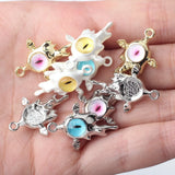 10pcs Candy Wings Eye Charms For Jewelry Making DIY Bracelet Earrings
