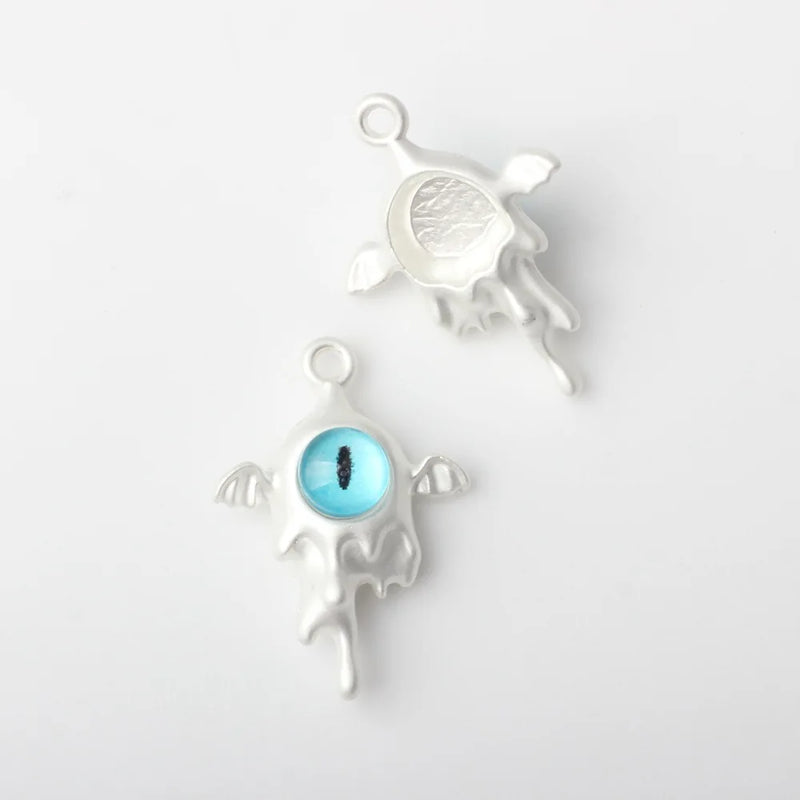 10pcs Candy Wings Eye Charms For Jewelry Making DIY Bracelet Earrings