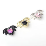 10pcs Heart Wings Alloy Charms for DIY Jewelry Making Earrings Necklace