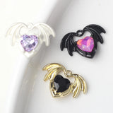 10pcs Heart Wings Alloy Charms for DIY Jewelry Making Earrings Necklace