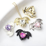 10pcs Heart Wings Alloy Charms for DIY Jewelry Making Earrings Necklace