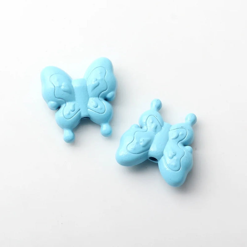 10pcs Butterfly Alloy Charms for DIY Jewelry Making