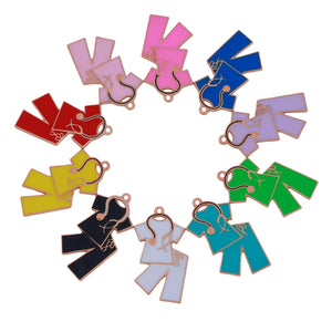 10pcs Alloy Doctor Charms for DIY Jewelry Making
