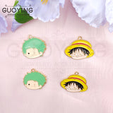 10pcs Alloy Drip Charm Cartoon Anime Character Earring Charms DIY Keychain