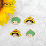 10pcs Alloy Drip Charm Cartoon Anime Character Earring Charms DIY Keychain