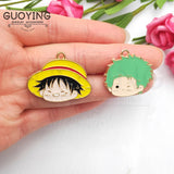 10pcs Alloy Drip Charm Cartoon Anime Character Earring Charms DIY Keychain