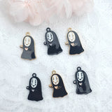 10pcs Japanese Anime Character Earring DIY Keychain Necklace Pendant