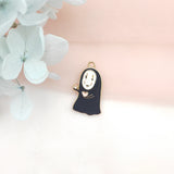 10pcs Japanese Anime Character Earring DIY Keychain Necklace Pendant