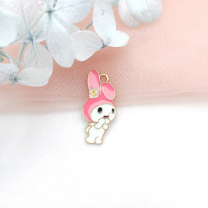 10pcs Alloy Dripping Charm Earrings Pendant DIY Bracelet Necklace Jewelry Access