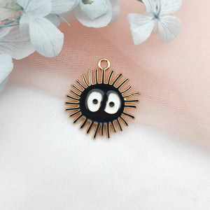 10pcs Anime Briquettes Earrings DIY Necklace Pendant Accessories