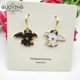 10pcs Anime Earring Pendant DIY Keychain Charm Bracelet Jewelry Enamel Charms
