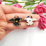 10pcs Anime Earring Pendant DIY Keychain Charm Bracelet Jewelry Enamel Charms