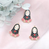 10pcs Anime Character Charm Pendant DIY Jewelry Making Keychain Alloy Dripping