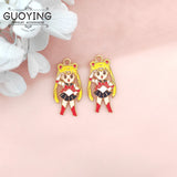 10pcs Alloy Dripping Charm Pendant for Jewelry Making