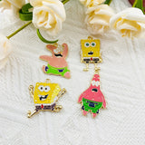 10pcs Cartoon Pendant Necklace Keychain Earrings DIY