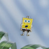 10pcs Cartoon Pendant Necklace Keychain Earrings DIY