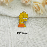 10pcs Anime Pendant Charm DIY Jewelry Necklace Keychain