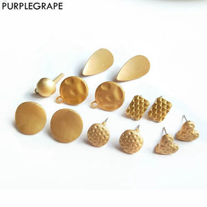 10pcs Alloy Ear Pin Diy Jewelry Accessories Material