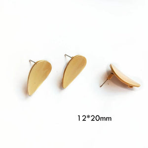 10pcs Alloy Ear Pin Diy Jewelry Accessories Material